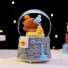 Transmisión en Vivo Decoración de Bola de Cristal con Espuma Sabor Naranja Regalos Adornos Creativos Decoración del Hogar Regalos Recomendados Venta al por Mayor