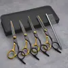 Tesouras para Tosquia de Animais de Estimação, Tesouras Integradas de Aço Integral para Aparar Pelos de Cachorro, Tesouras Domésticas de Dentes Planos, Tesouras Curvas, Suprimentos Exclusivamente para Vendas Transfronteiriças