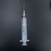 Seringa de Tampa de Rosca em Estoque Seringa Plástica de Empurrar Manual com Escala Alimentador Sem Agulha Tampa de Rosca com Agulha Seringa de 200ml