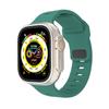 Para Apple Watch 123456789 Generación Ultra King Kong Hebilla Cuadrada Correa de Silicona Deportiva para Reloj