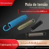 Fornecimento de gancho duplo mola de tensão forte tensão aço inoxidável gancho duplo mola de pequena tensão pendurado cadeira mola gancho tipo mola de forte tensão