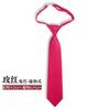 Estilo coreano y japonés Corto Color sólido Niñas Niños Sin nudos Corbata perezosa Linda Uniforme escolar Estilo universitario JK Fácil de tirar