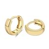Pendientes de anillo pequeño Taigang de nueva moda transfronteriza europea y americana, de alta calidad, versátiles, sencillos, con hebilla de oreja personalizada para mujer