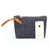 Al Por Mayor Nuevo Bolso Clutch de Lona para Hombre Bolso Clutch Retro Europeo y Americano Bolsa Pequeña para Almacenamiento Portátil de Llaves y Monedas