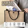 Bolsas de Lino Personalizadas con Logo, Bolsas Tote de Lino-Algodón-Yute, Bolsas de Compras Ecológicas para Regalo, Bolsas de Lona para Souvenir