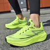 Zapatillas de running para maratón de talla grande para exportación, zapatillas deportivas con placa de carbono, zapatillas deportivas para estudiantes transfronterizas, zapatillas de running populares para fitness y entrenamiento de velocidad