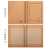 Cubiertas de carpeta de archivo en stock del fabricante, cubiertas de archivo de papel kraft, carpetas de archivo, carpetas de documentos, papel A4