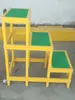 Taburete Aislante, Taburetes Altos y Bajos de Fibra de Vidrio, Taburete Escalera para Electricista, Taburete Móvil de Una/Dos/Tres Niveles, Taburete Plataforma para Construcción Eléctrica