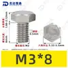 Tornillos de Máquina Hexagonales Externos de Acero Inoxidable 304 M1.6~M20, Cumplen con Din933, Pernos de Cabeza Hexagonal Directos de Fábrica