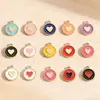 Charms de Pulseira Personalizados DIY com Gotejamento de Óleo em Liga, Brincos, Pingentes de Colar, Acessórios, Chaveiros, Acessórios para Joias Artesanais
