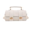 2024 Novo inverno estilo ocidental em relevo desenho animado nicho francês bolsa de travesseiro portátil bolsa de ombro feminina bolsa crossbody