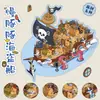 Adesivos de Paisagismo 3D Mundo em Miniatura Cabana Estéreo Cena de Animal de Estimação Colagem Divertida Descompressão DIY Adesivos Decorativos Atacado