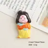 Accesorios de Resina para Manualidades de Dibujos Animados Joyería Chica de la Dinastía Tang Pegamento de Crema Pasador Funda para Teléfono Móvil Hebilla de Zapato Llavero Colgante con