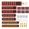 Parche de Reparación de Neumáticos para Motocicleta y Vehículo Eléctrico Transfronterizo Pegamento Palanca para Neumáticos Juego de Herramientas Portátiles para Reparación de Neumáticos de Bicicleta