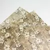 Papel Marrón Antiguo de Pera Patrón de Flor de Albaricoque Papel de Regalo Papel de Embalaje Partition de Embalaje de Ropa