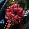 Anúncio romântico criativo AMOR flor esférica laço de carro flor de mão fita decoração flor de casamento