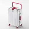 2026 Novo Modelo Mala de Viagem Mala de Mão 20 polegadas Mala da Moda Mala de Couro Mala com Rodinhas Mala Feminina com Cadeado de Senha Pequena Mala de Mão