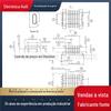 EPC19 transformador de alta frequência seis slot horizontal 4+6-pino L-pino Esqueleto angular horizontal 4+6 pinos espaçamento entre linhas 21,6 mm