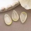 Colgante de Vidrio Mediano con Agujeros para Horquillas Hechas a Mano DIY, Accesorios para el Cabello de Estilo Antiguo y Componentes de Joyería