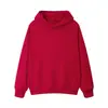 Moletom com Capuz de Cor Sólida em Veludo para Outono e Inverno, Opções Multicor, Estilo Coreano Básico, Solto para Estudantes, Clássico, para Aula