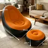 Sofá hinchable combinado transfronterizo, sofá perezoso hinchable, sofá de un asiento, sofá plegable para interiores y exteriores