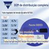 Diodo Regulador de Tensão Bzt52C5V1 Pacote Sod-123 Serigrafia W8 Tubo Regulador de Tensão Smd Fonte de Alimentação Eletrônica de Vidro