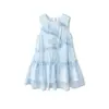 Roupas Infantis Balabala Vestido para Meninas 2026 Novo Vestido de Verão Sem Mangas para Crianças Maiores Doce e Estiloso