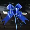 Directo de fábrica flor grande de tirar a mano festiva boda moño manija de coche de boda flor de tirar decoración de regalo flor de corbata
