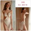 Guiruo Sexy Underwear Mulheres Sexy Deep V Pijamas Sem Costas Hollow-out Tentação Sling Nightdress Home Clothes Set 1512