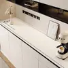 Mantel, Tapete para Mesa Auxiliar, Mesa de Entrada de Lujo Ligero y de Alta Gama Estilo Francés, Cubierta para Gabinete de Vino, Gabinete de Zapatos, Protector de Encimera de Mesa