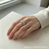 Pulseira Elástica Larga Coluna Romana para Mulheres, Estilo Francês, Luxo Leve, Design de Nicho, Sensação de Alto Padrão, Joia de Pulseira de Braço Prateada da Moda