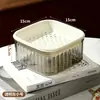 Cubo multifuncional para escurrir hojas de té con separación de seco y húmedo, juego de té kung fu, filtro de hojas de té, papelera con tapa abatible, caja de almacenamiento de escritorio