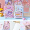 Cuaderno de Alto Valor con Botón de Presión para Estudiantes de Primaria, Lindo Diario de Bolsillo de Dibujos Animados de Moda, Venta al por Mayor de Fábrica