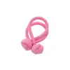 Botão de Nó Chinês Prendedor de Cabelo para Mulheres Alta Elasticidade Estilo Dopamina Elástico de Cabelo Headwear para Rabo de Cavalo Alto