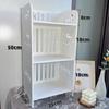 Mesa de Cabeceira Simples para Quarto Estilo Europeu Gabinete Lateral Multifuncional para Sala de Estar Mini Criativo Casual Gabinete Lateral Branco