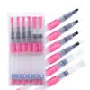 Conjunto de 6 Canetas Pincel de Água com Cerdas de Nylon Brancas e Cabos de Plástico, Canetas de Mistura Preenchidas com Água, Canetas de Pintura com Armazenamento de Água, Canetas Pincel, Canetas de Aquarela