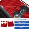 Adecuado para 17-22 Tesla Model Y Modificación del Interior del Coche Panel de Ventana de la Palanca de Cambios de la Consola Central de Fibra de Carbono