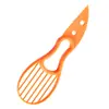 En stock venta directa multi-función cuchillo para kiwi excavador de frutas cortador de frutas cuchillo para aguacate de cocina para el hogar