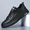 Zapatos de Hombre 2026, Modernos y Casuales, Zapatos Blancos de Piel Genuina Súper Suave, Zapatos de Piel para Hombre, Zapatos Antideslizantes de Suela Suave, Zapatos Ligeros Elásticos