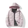 Chaqueta Ligera de Plumas Estilo Pareja 2024 Nueva Pluma de Pato Blanco Moda Versátil Casual Chaqueta Ligera de Plumas Abrigo