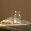 Vaso de Vidro Marrom Vintage Celebridade da Internet Nórdica Marrom Transparente Arranjo de Flores Ornamentos de Flores Hidropônicos