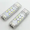 Luz nocturna LED USB luz de energía móvil luz de computadora luz de dormitorio luz portátil luz de doble cara luz blanca cálida brillante
