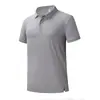 Camisas Polo Respiráveis de Manga Curta de Alta Qualidade Transfronteiriças, Uniformes de Trabalho Personalizados, Uniformes de Lapela, Camisas de Cultura Corporativa com Impressão de Logotipo
