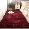 Tapete Quarto Engrossado Tapete de Cabeceira Sala de Estar Cobertura Total Sofá Mesa de Centro Quarto de Meninas Estilo Ins Celebridade da Internet Tapete de Chão Peludo