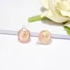 Cuentas de Aceite Esencial de Vidrio Lámina de Oro Tapa de Plata 925 Colgante de Cuentas de Vidrio Accesorios para Pendientes Colgantes Collares Pulseras DIY