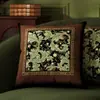 Cojín de Almohada para Sofá Estilo Retro Americano 2026 Nuevo Funda de Almohada Extraíble Lavable Almohadilla para Respaldo de Ventana Saliente de Dormitorio