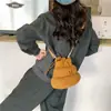 Nuevo Bolso de Mano Lindo y Peculiar de Caca Bolsa de Cubo de Dibujos Animados con Cordón Bolsa de Peluche Bolsa de Muñeco de Caca
