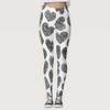 Explosiones Transfronterizas Día de San Valentín Europeo y Americano 2024 Nuevos Leggings Casuales Adelgazantes de Corte Slim para Mujer con Estampado Digital Personalizado