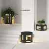 Luz para Vaso de Flor Solar, Luz Impermeável para Jardim e Gramado ao Ar Livre, Luminária de Chão, Luminária Decorativa para Suporte de Flores em Jardim de Terraço, Luz para Paisagismo