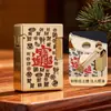 Nueva Serie de Tallado Exquisito Encendedor Retro de Queroseno de Llama Abierta con Encendido de Pedernal Deslizante Lateral, Encendedor de Regalo de Moda para Hombre